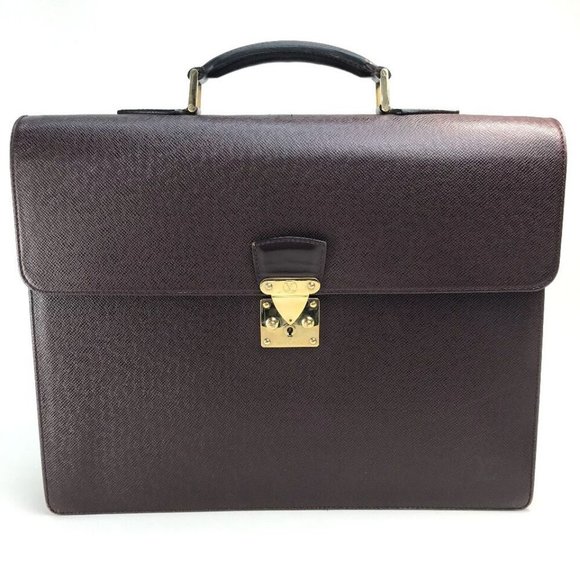 Louis Vuitton Handbags - LOUIS VUITTON M30036 Taiga Serviette Moskova Hand Bag Business bag TaigaLeather